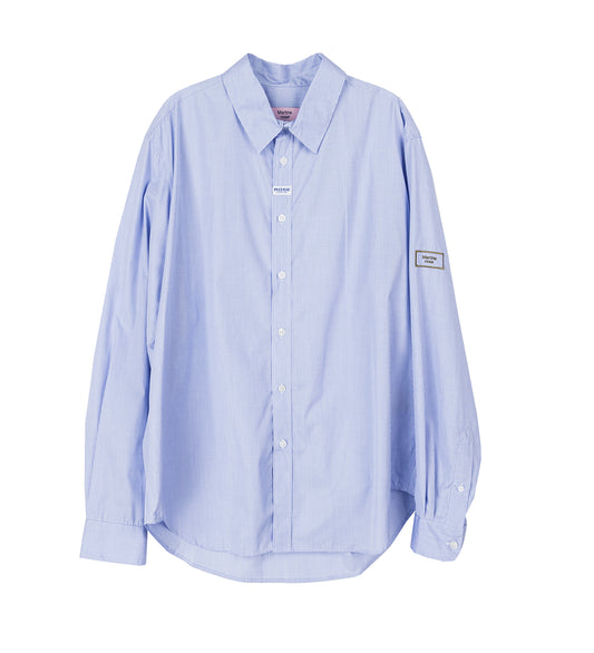 CLASSIC SHIRT BLUE/WHITE STRIPES