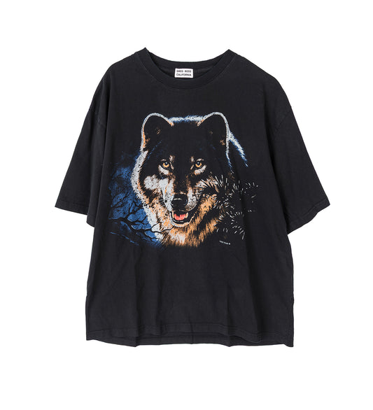 COLLECTION WOLF TEE BLACK