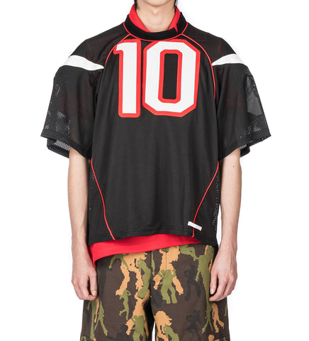 MESH JERSEY BLACK