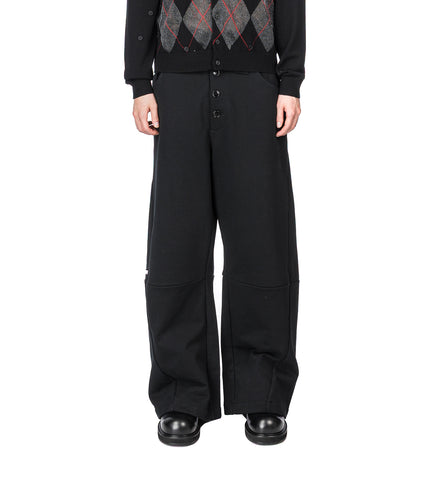 CROPPED SWEATS BLACK