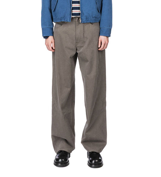 TYLER WIDE-LEG PANTS TAUPE