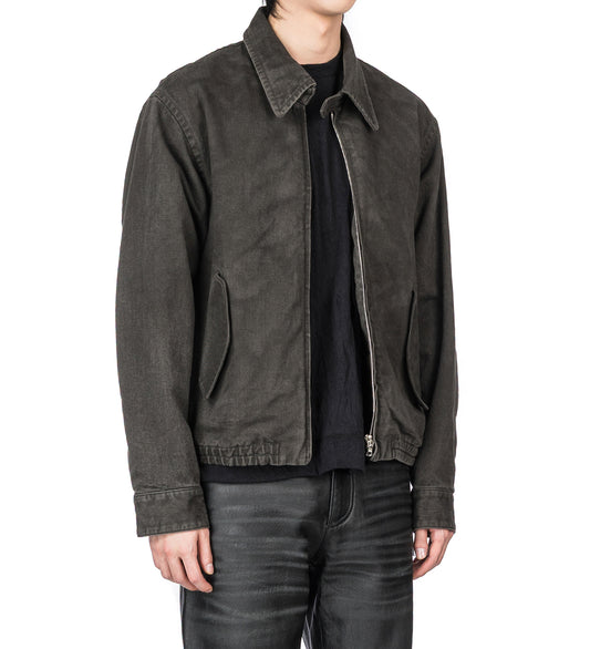 LEON DRIZZLER JACKET DARK GREY
