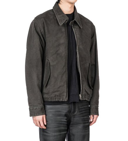 LEON DRIZZLER JACKET DARK GREY