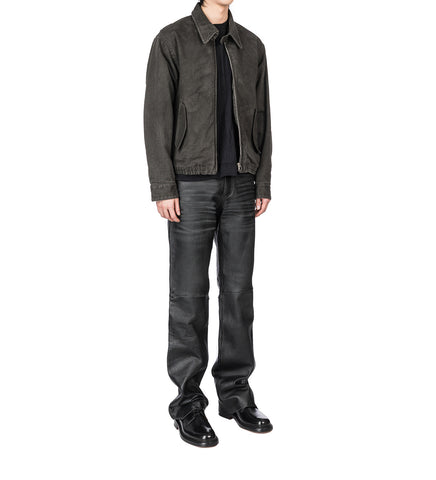LEON DRIZZLER JACKET DARK GREY