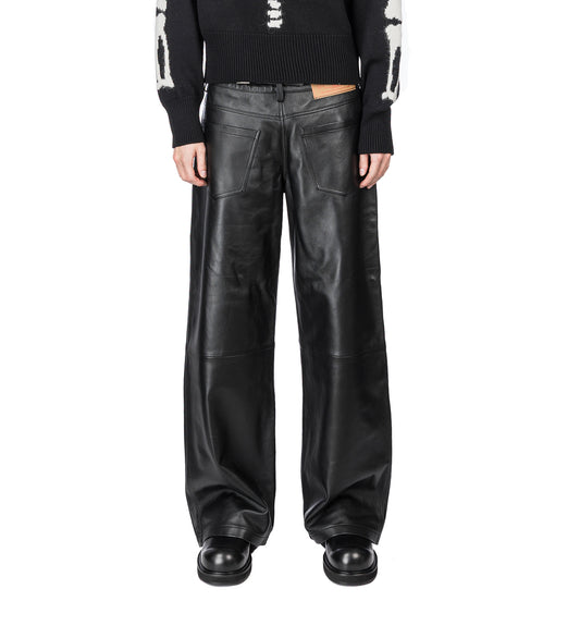 BACKWARDS TROUSERS BLACK