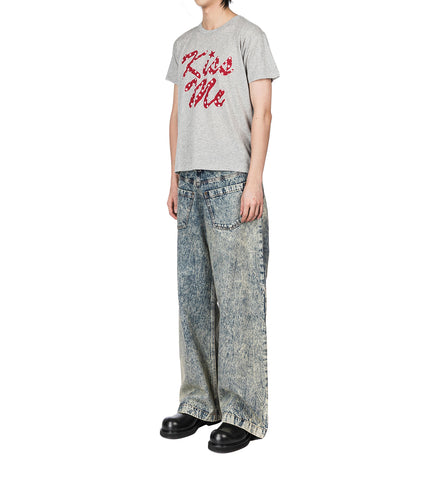 BACKWARDS JEANS BLUE