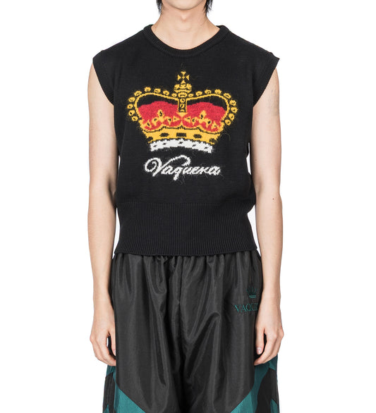 CROWN VEST BLACK