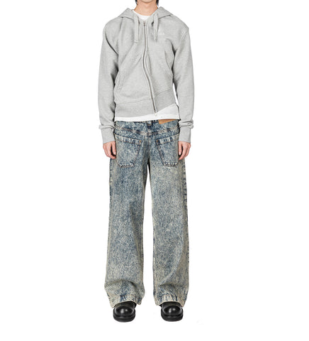 BACKWARDS JEANS BLUE