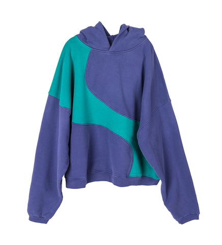 WAVE HOODIE NAVY