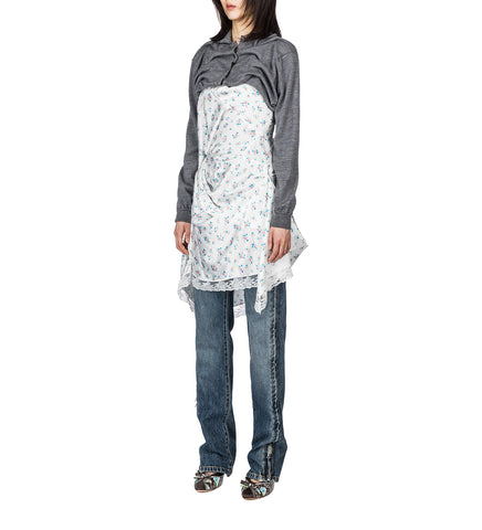 LIFTED CARDIGAN GREY