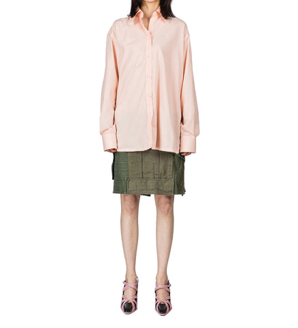 DARA DRESS SALMON/GREEN