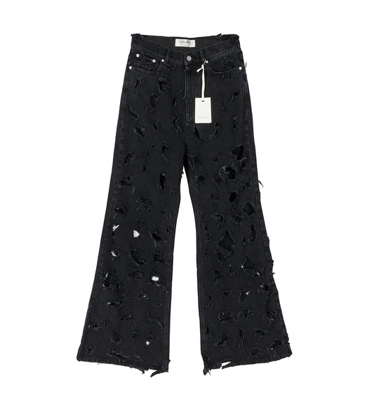 DESTROYED JEANS SCLERA BLACK