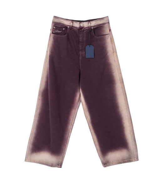 SHADOW WASH EXTRA BAGGY DENIM PURPLE