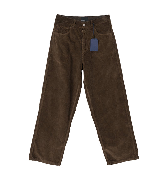 CORDUROY PANTS BROWN