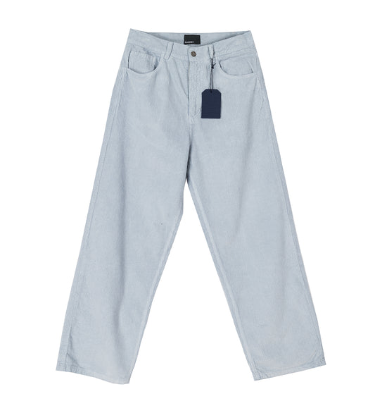 CORDUROY PANTS LIGHT BLUE