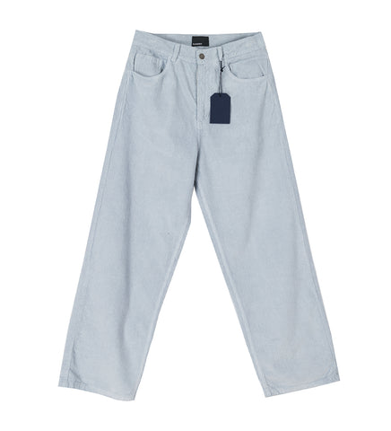 CORDUROY PANTS LIGHT BLUE