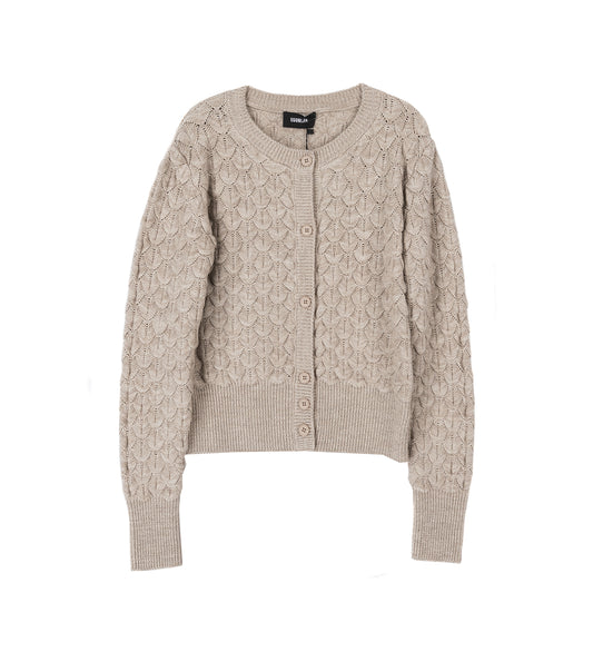 CROCODILE GILET BEIGE