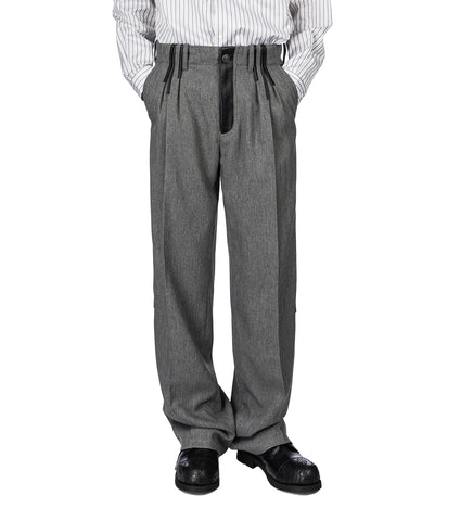 KIKO KOSTADINOV X THE DANTE COLLECTION DANTE TAILORED TROUSER STONE GREY