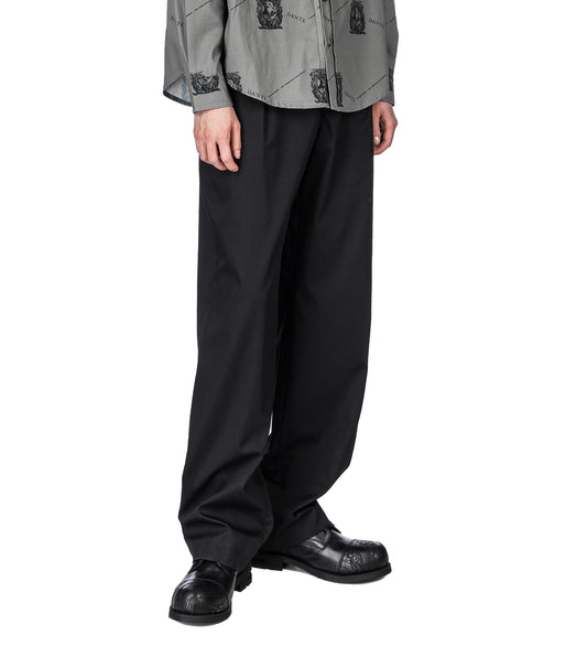 KIKO KOSTADINOV X THE DANTE COLLECTION HUNTING TROUSERS RAVEN BLACK