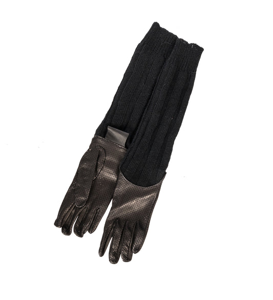 CASSADY HYBRID GLOVES OIL BLACK