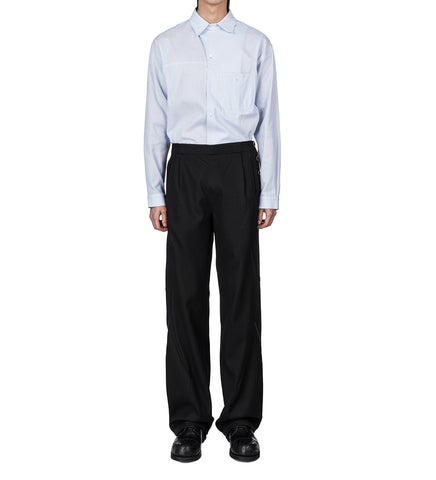 VECA PANELLED SHIRT PALE BLUE