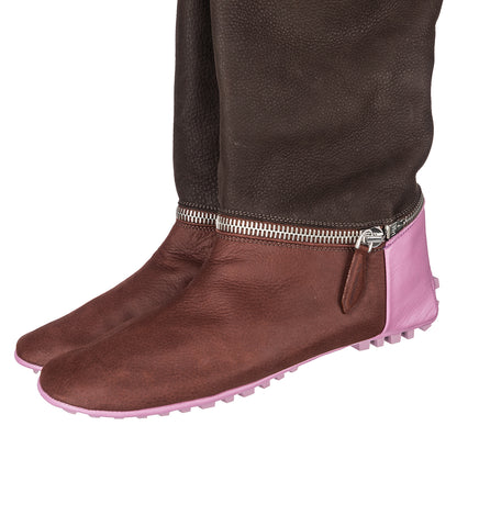 MODULAR DRIVING BOOTS ESPRESSO BROWN