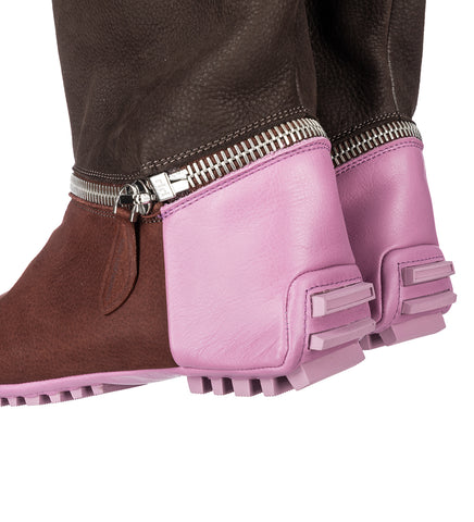 MODULAR DRIVING BOOTS ESPRESSO BROWN