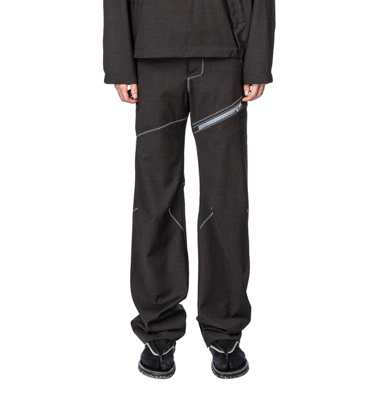 FOSCO TROUSER UMBER BROWN