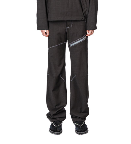 FOSCO TROUSER UMBER BROWN