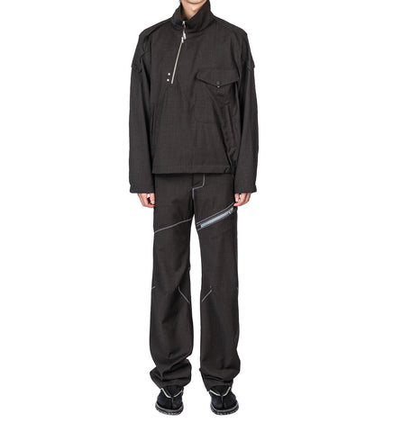 FOSCO TROUSER UMBER BROWN
