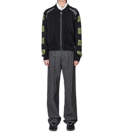 KEST CARDIGAN BLACK/FERN