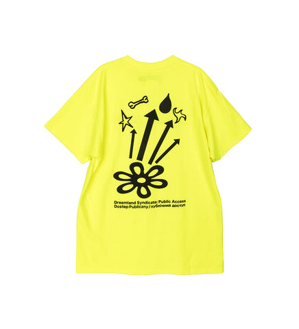 DREAMLAND SYNDICATE PUBLIC ACCESS T-SHIRT GREEN