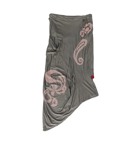 RAVEN SKIRT GARGOYLE GREY