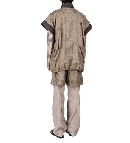 RAINA VEST MOOR BROWN