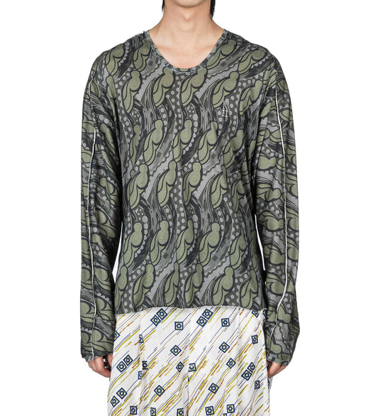 ASTRO LONG SLEEVE TOP SAGE