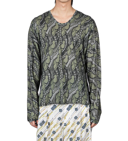 ASTRO LONG SLEEVE TOP SAGE