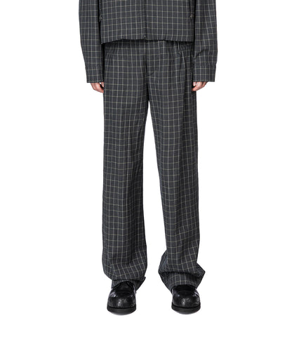 MINNA GATHERED TROUSER DIM GREY