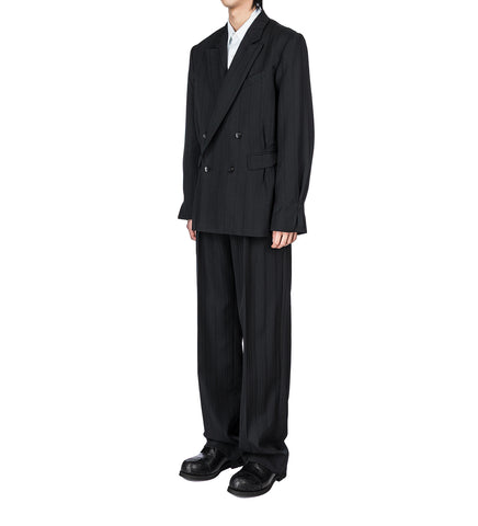TARHOS TAILORED JACKET MIDNIGHT BLACK