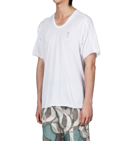 ASTRO SHORT SLEEVE TOP WHITE