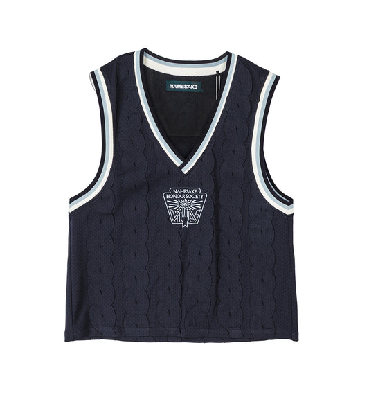 TWOFOLD SPORT VEST DEPTH BLUE