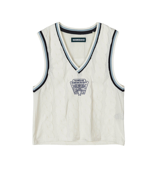 TWOFOLD SPORT VEST CANNOLI CREAM