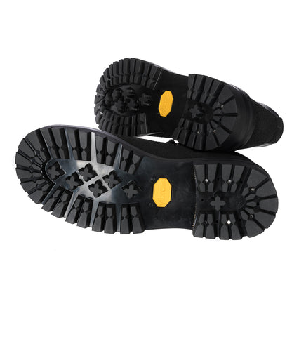 QUEST BOOT BLACK TENSILE CATTLE HIDE