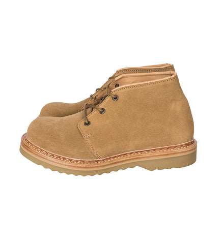 CHUKKA BOOT MEDALLION VELOUR SUEDE