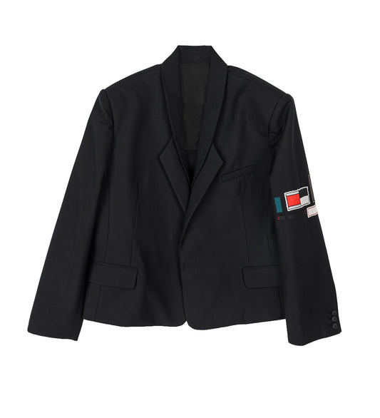 DEAN DRAFT BLAZER EUPHORIC BLACK