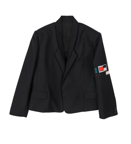 DEAN DRAFT BLAZER EUPHORIC BLACK