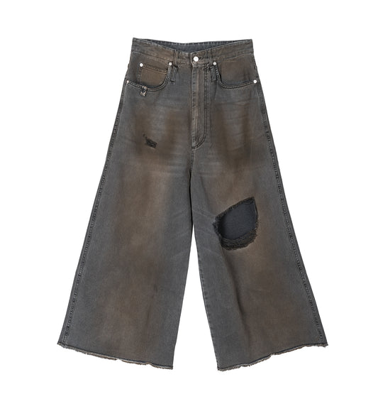 DUMPSTER DENIM JEANS DIRTY OUTCAST GREY