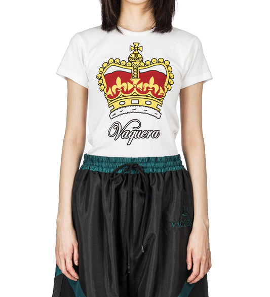 CROWN BABY TEE WHITE