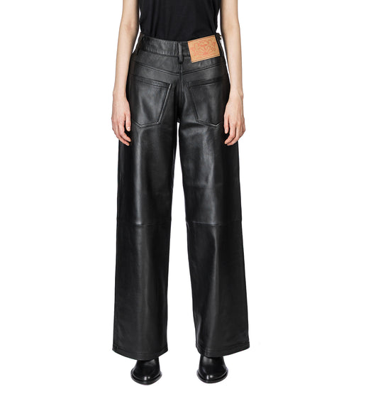BACKWARDS TROUSERS BLACK