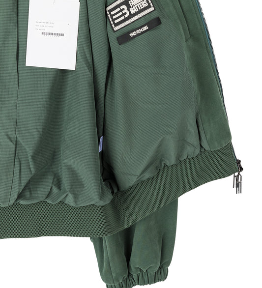 HUGO GLOBE ZIP HOODIE FOG NAUTICA