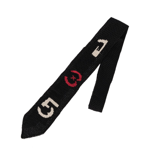 NUMERO KNIT TIE EUPHORIC BLACK